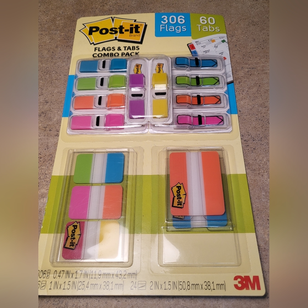 Post-it flags value pack $8